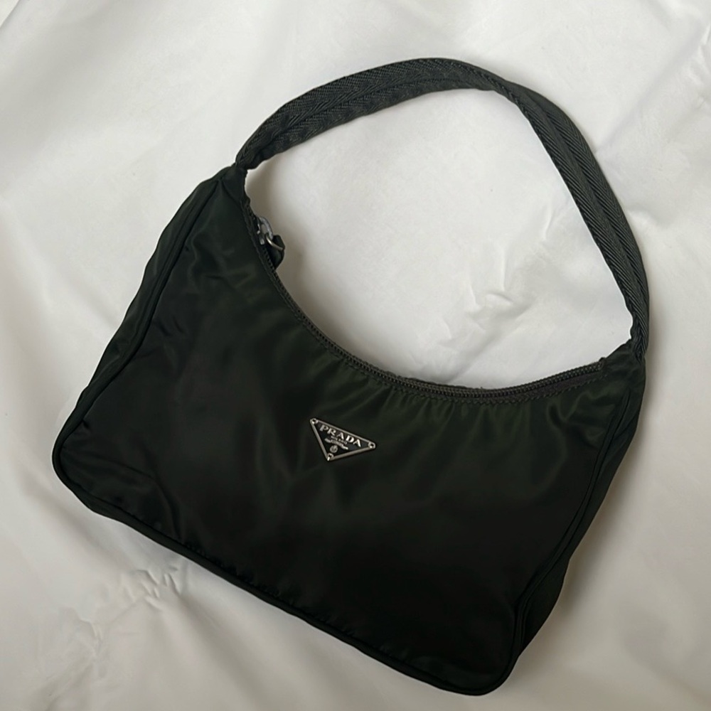 Prada Green Nylon Bag